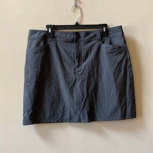 Women’s Eddie Bauer Skort Grey 14 NWOT